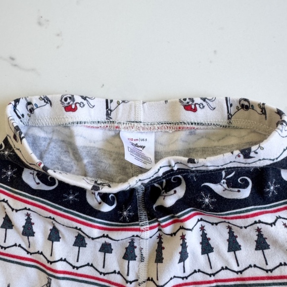 Hanna Andersson Nightmare Before Christmas Pajamas size 5 - Picture 5 of 6